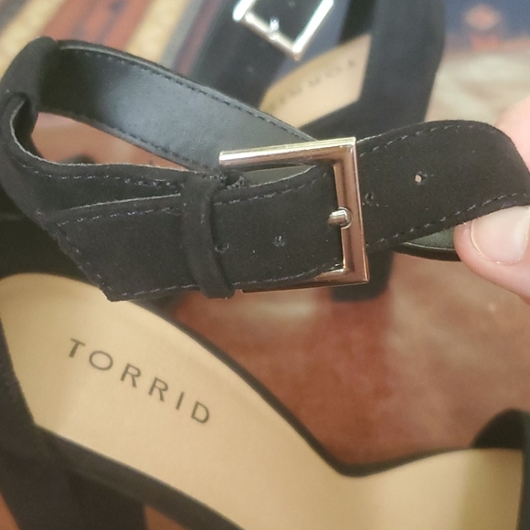 Torrid Black Tapered Heel NWT - Picture 2 of 7